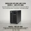 ONDULEUR UPS ONE LINE 3 KVA