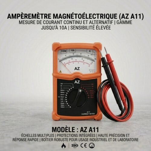 Ampèremètre magnétoélectrique