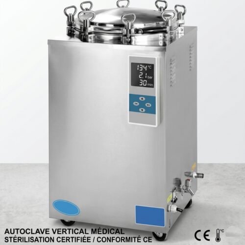 AUTOCLAVE : JIBIMED 35L 50L 75L 100L 120L 150L substrat de champignon alimentaire commercial stérilisateur autoclave