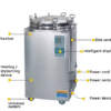 AUTOCLAVE : JIBIMED 35L 50L 75L 100L 120L 150L substrat de champignon alimentaire commercial stérilisateur autoclave
