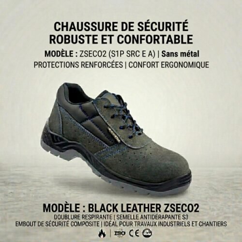 Modèle de chaussure. ZSECO2 (S1P SRC E A) Sans métal