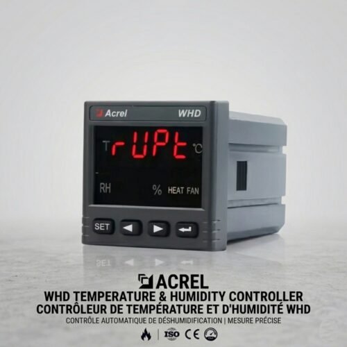 WHD72-11 Contrôleur de température et d'humidité montés sur panneau