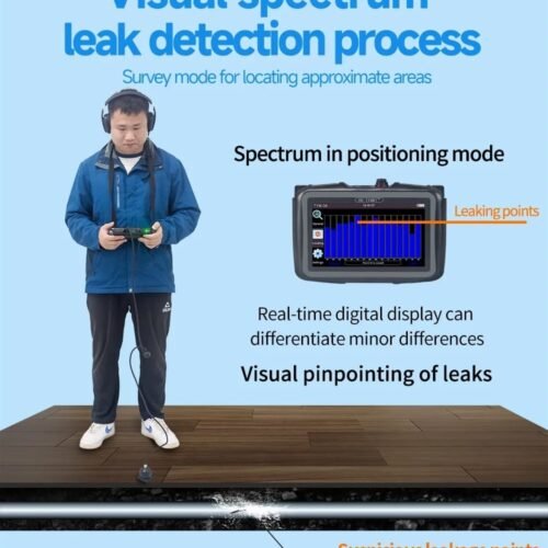DETECTEUR DE FUITE D'EAU 3A 5 m de PROFONDEUR