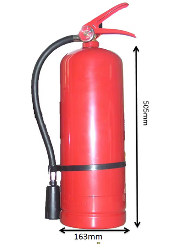 6, 8, 9 kg ABC poudre 27A 183B feu classe ISO extincteur