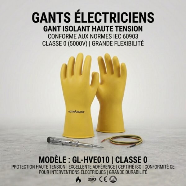 Gants électriciens