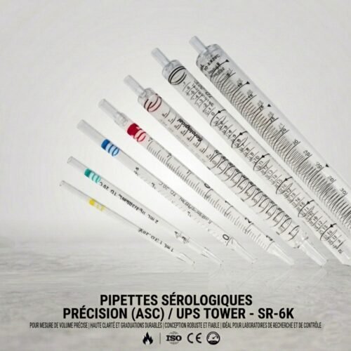 Pipette sérologique stérile graduée