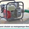 motopompe thermique à éssence ou à gasoil