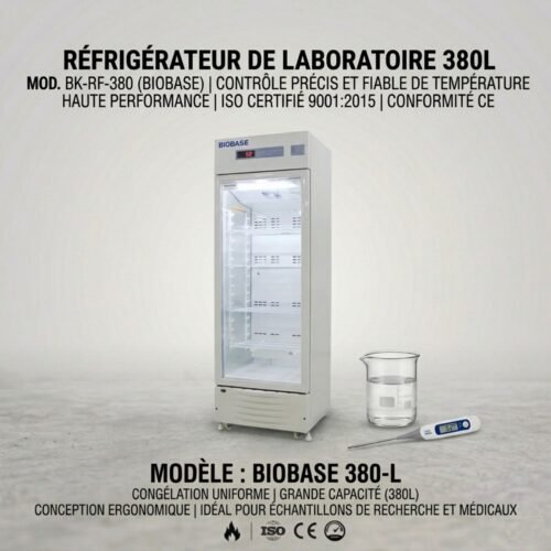 Réfrigérateur labo 380L marque biobase
