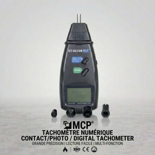 Tachymètre – capteur laser digitale DT-6236B