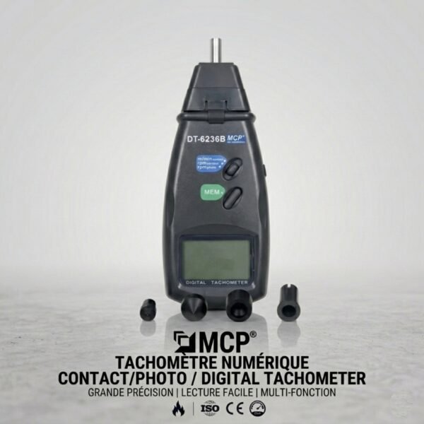Tachymètre – capteur laser digitale DT-6236B