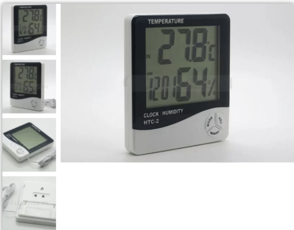 THER Thermo hygromètre numérique HTC-2 avec sonde