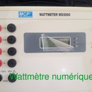 Wattmètre numérique monophasé et triphasé Série WD