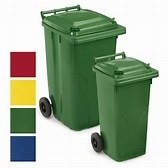 Corbeille mobile | Mgb | 80L, 100L, 120L, 240L, 360L | Corbeille | Corbeille à ordures | Poubelle pour cuisine