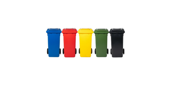 Corbeille mobile | Mgb | 80L, 100L, 120L, 240L, 360L | Corbeille | Corbeille à ordures | Poubelle pour cuisine