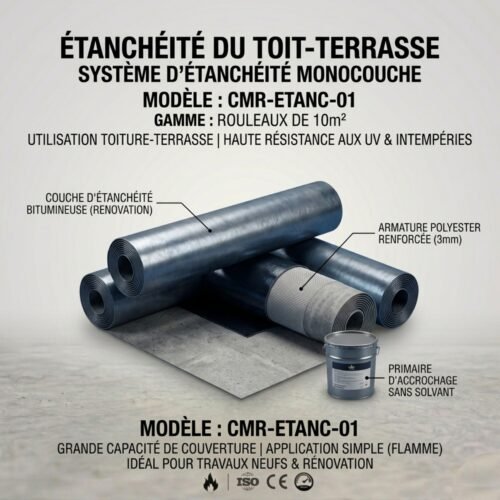 Étanchéité du toit-terrasse