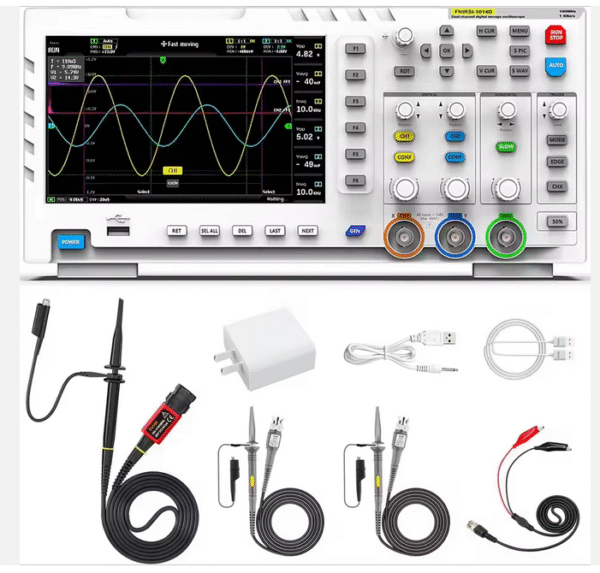 Oscilloscope analogique à deux canaux de laboratoire Oscilloscope portable