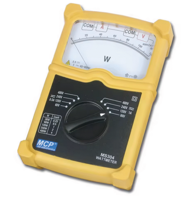 MCP MS304-wattmètre analogique monophasé