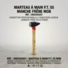 MARTEAU A MAIN P.T. 55 MANCHE FRENE MOB – 0002550201